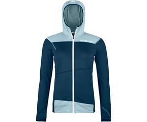 ORTOVOX Fleece Light Hoody W - Mujer - Azul - talla S- modelo 2026