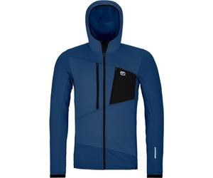 Ortovox - Forros polares - Fleece Grid Hoody M Blue Nunatak de Lana - Talla M - Azul marino Azul marino M