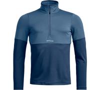 Ortovox - Forros polares - Fleece Light Zip Neck M Blue Nunatak de Lana - Talla M - Azul marino Azul marino M