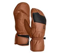 ORTOVOX FULL LEATHER MITTEN M, 56344, bristle brown, S