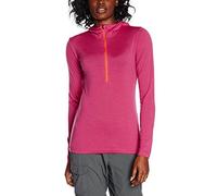 Ortovox Mujer Manga Larga Merino 185 Sudadera, Primavera/Verano, Mujer, Color Rosa - Rosa Oscuro, tamaño S