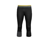 ORTOVOX Pantalón interior 3/4 de forro polar ligero para hombre negro | XXL