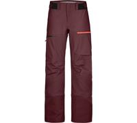 Ortovox - Pantalones de esquí mujer - 3L Ravine Shell Pants W Winetasting para Mujer de Lana - Talla XS - Burdeos Burdeos XS