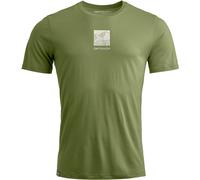 Ortovox - Ropa de senderismo - 120 Cool Tec Abstract T-shirt M Wild Herbs de Lana - Talla M - Verde Verde M