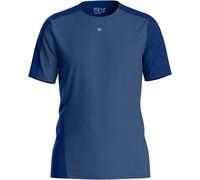 Ortovox - Ropa de senderismo - 120 Cool Tec Fast Upward T-shirt M Blue Nunatak de Lana - Talla L - Azul Azul L