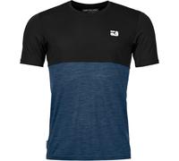 Ortovox - Ropa de senderismo - 150 Cool Logo T-shirt M Black Raven de Lana - Talla M - Negro Negro M