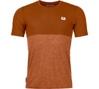 Ortovox - Ropa de senderismo - 150 Cool Logo T-shirt M Bristle Brown de Softshell - Talla L - Marrón Marrón L