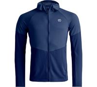 Ortovox - Ropa de senderismo - Fleece Light Grid Hoody M Deep Ocean de Lana - Talla M - Azul Azul M