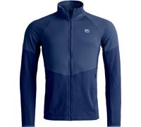 Ortovox - Ropa de senderismo - Fleece Light Grid Jacket M Deep Ocean de Lana - Talla L - Azul Azul L