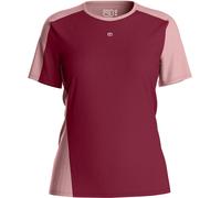 Ortovox - Ropa de senderismo mujer - 120 Cool Tec Fast Upward T-shirt W Red Malbec para Mujer de Lana - Talla M - Púrpura Púrpura M
