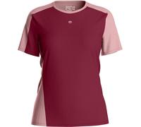 Ortovox - Ropa de senderismo mujer - 120 Cool Tec Fast Upward T-shirt W Red Malbec para Mujer de Lana - Talla S - Púrpura Púrpura S