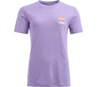 Ortovox - Ropa de senderismo mujer - 140 Cool Mountain Gradient T-shirt W Lush Lavender para Mujer de Lana - Talla M - Púrpura Púrpura M
