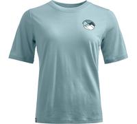 Ortovox - Ropa de senderismo mujer - 140 Cool Round Landscape T-shirt W Glacier Grey para Mujer de Lana - Talla XS - Gris Gris XS