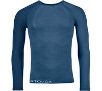 Ortovox - Ropa interior térmica - 120 Comp Light LS M Light Nunatak de Lana - Talla M - Azul Azul M
