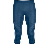 Ortovox - Ropa interior térmica - 120 Comp Light Short Pants M Blue Nunatak de Lana - Talla S - Azul marino Azul marino S
