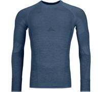 Ortovox - Ropa interior térmica - 230 Competition Long Sleeve M Petrol Blue de Lana - Talla XL - Azul Azul XL