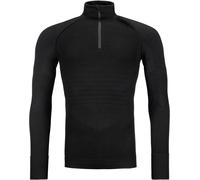 Ortovox - Ropa interior térmica - 230 Competition Zip Neck M Black Raven de Lana - Talla M - Negro Negro M