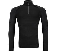 Ortovox - Ropa interior térmica - 230 Competition Zip Neck M Black Raven de Lana - Talla XL - Negro Negro XL