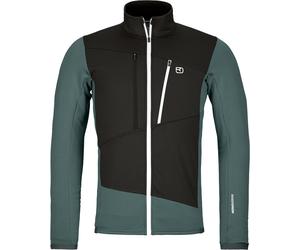 Ortovox - Ropa para esquí de travesía - Fleece Grid Jacket M Dark Arctic Grey de Lana - Talla S - Gris Gris S