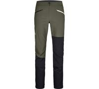 Ortovox - Ropa para esquí de travesía - Punta Berrino Pants M Dark Wild Herbs de Softshell - Talla L - Caqui Caqui L