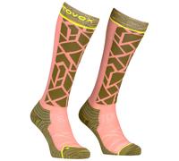 Ortovox - Ski Tour Comp Long Socks W Bloom para Mujer de Lana - Talla 39-41 - Rosa Rosa 39-41