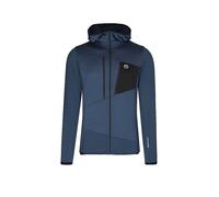 ORTOVOX Sudadera con capucha de forro polar Grid para hombre azul oscuro | L