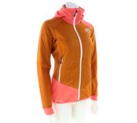 Ortovox Swisswool Col Becchei Hybrid Mujer Chaqueta de ski de travesía S Naranja