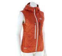 Ortovox Swisswool Piz Boè Mujer Chaleco de ski de travesía M Naranja