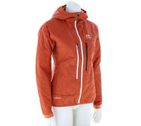 Ortovox Swisswool Piz Boè Mujer Chaqueta de ski de travesía S Naranja