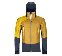 ORTOVOX Swisswool PIZ Palü Jacket M Chaqueta, Hombre, Yellowstone, L