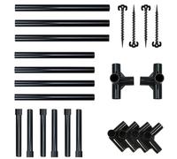 Ortri Soporte de casa para gatos y estacas de repuesto para TK-HPP5030N, base estable para refugio grande para gatos al aire libre