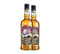 Orujo Aguardiente Arcus Linie Aquavit 70 aja de 2 Botellas de 70 cl)