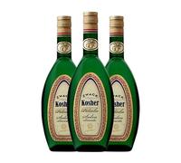 Orujo Kosher Plum Palinka Botella Medium 50 aja de 3 Botella Medium de 50 cl)