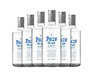 Orujo Viña Costeira Pazo 70 aja de 6 Botellas de 70 cl)