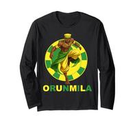Orunmila Yoruba Dios Orula Santería Africana Ifa Religión Manga Larga