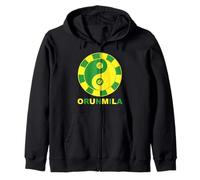 Orunmila Yoruba Dios Orula Santería Africana Ifa Religión Sudadera con Capucha