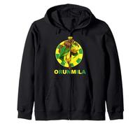 Orunmila Yoruba Dios Orula Santería Africana Ifa Religión Sudadera con Capucha