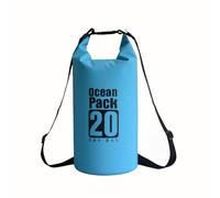 Orvifuly Mochila impermeable flotante 5L/10L/20L, saco enrollable para kayak, rafting, canotaje, natación, camping, senderismo, playa, pesca (azul, 20 L)