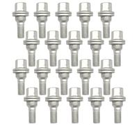 ORXADAGWC Compatible con Citroen para Berlingo 2008 para Saxo 1996-2004 para C4 2004-2011 Tuercas para Neumáticos De Rueda De Coche Pernos Tornillos M12x1.25 9817024580 Tornillo Rueda Coche