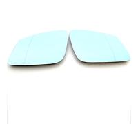 ORXADAGWC Cristales Etrovisores para F01 F02 F03 F04 F10 F20 F21 F22 F87 | F32 F33 F36 F30 F31 F34 F23 F45 F46 I3 F48 Espejo De Cristal Blanco Azul Con Calefacción Gran Angular