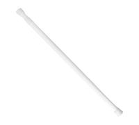 ORYX Barra Para Cortina Ducha Extensible Aluminio Blanco 70 a 125 cm.
