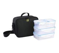 Oryx bolsa termica con 4 recipientes hermeticos plastico (2x800 ml + 2