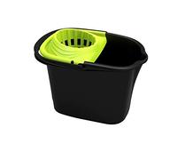 ORYX Balde de esfregona com escorredor retangular 16 litros Cubo Fregona con Escurridor Rectangular, Plastic, Multicolor, Unico