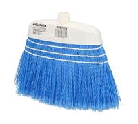 ORYX Jardin Azul con Cordones Sin Mango, Escoba, Terrazas, Cocheras, Calles, Multicolor, Individual