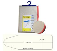 Oryx funda mesa plancha espuma metalizada 130x48 cm.