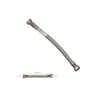 ORYX Latiguillo Flexible Reforzado Acero Inoxidable Termo Hembra 1/2" - Hembra 1/2" Longitud 300 mm