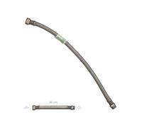 ORYX Latiguillo Flexible Reforzado Acero Inoxidable Termo Macho 1/2" - Hembra 1/2" Longitud 500 mm