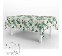 ORYX Mantel Hule Impermeable Antimanchas Primavera PVC 140x250 cm. Recortable Uso Interior y Exterior