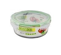 ORYX Recipiente Hermetico Cristal Redondo 850 ml. Ø 165 x 8 (alt) cm.