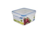 Oryx Hogar Recipiente hermético plástico cuadrado 1200 ml 15x15x8 cm